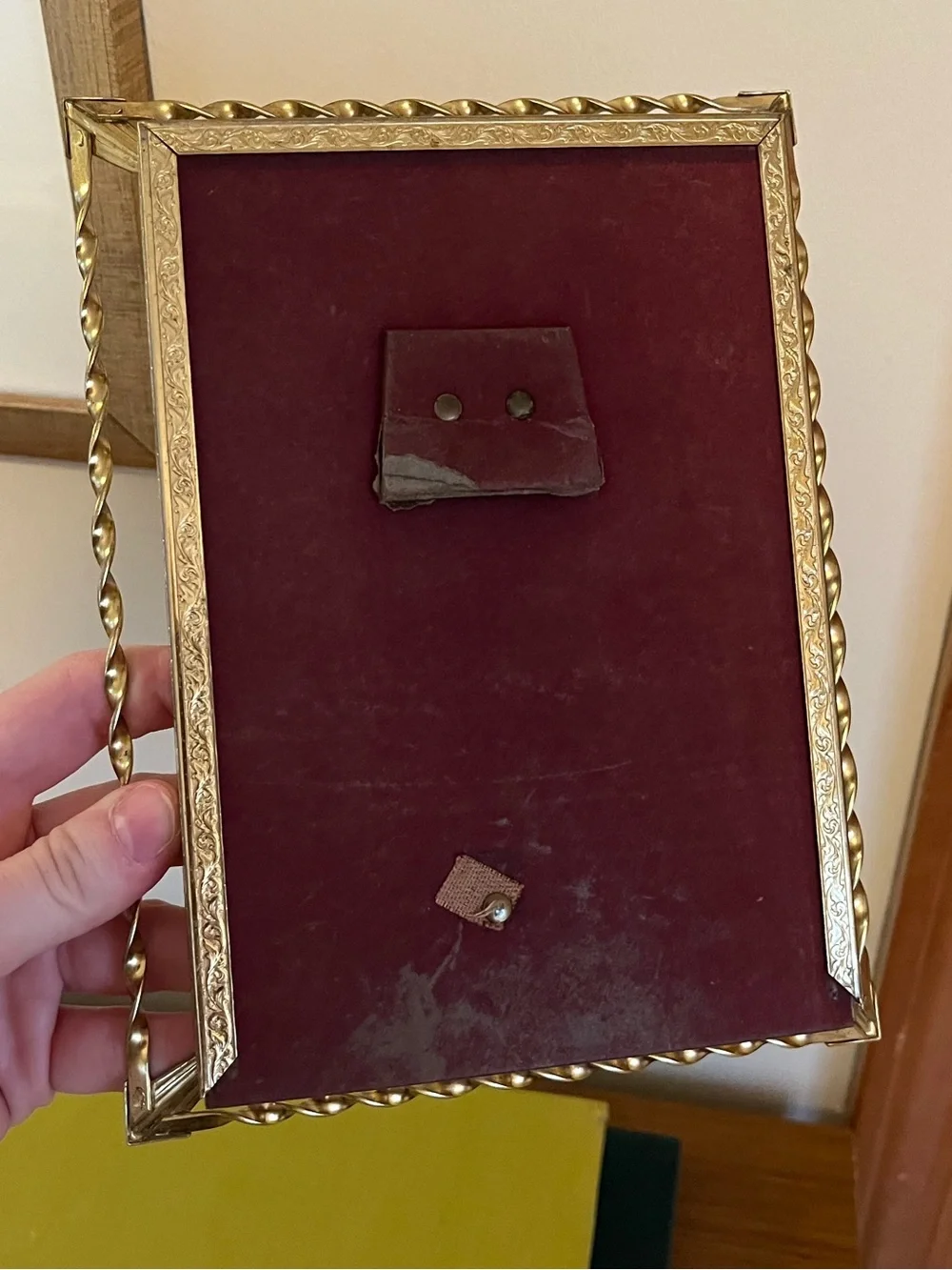 Double Rim Gold Picture Frame 5x7
